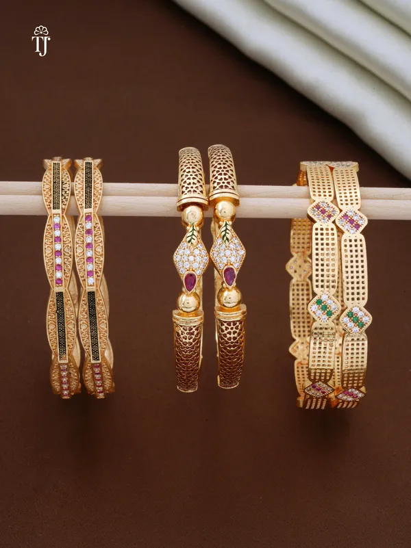 gold-plated-bangles-designs